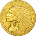 Moneta, Stati Uniti, Indian Head, $5, Half Eagle, 1913, U.S. Mint, Philadelphia