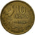 Monnaie, France, Guiraud, 10 Francs, 1954, Paris, TTB, Aluminum-Bronze