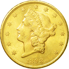 Münze, Vereinigte Staaten, Liberty Head, $20, Double Eagle, 1898, U.S. Mint