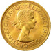 Moneda, Gran Bretaña, Elizabeth II, Sovereign, 1965, London, EBC, Oro, KM:908