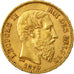 Münze, Belgien, Leopold II, 20 Francs, 20 Frank, 1870, Brussels, SS+, Gold