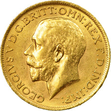 Munten, Groot Bretagne, George V, Sovereign, 1913, PR, Goud, KM:820