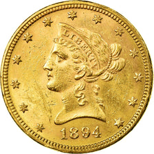 Munten, Verenigde Staten, Coronet Head, $10, Eagle, 1894, U.S. Mint