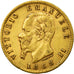 Coin, Italy, Vittorio Emanuele II, 20 Lire, 1868, Torino, EF(40-45), Gold