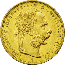 Monnaie, Autriche, Franz Joseph I, 8 Florins-20 Francs, 1889, Vienne, TTB+, Or