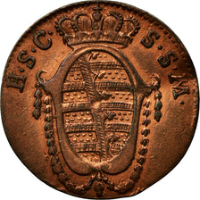 Moeda, Estados Alemães, SAXE-COBURG-SAALFELD, Franz Friedrich Anton, Pfennig