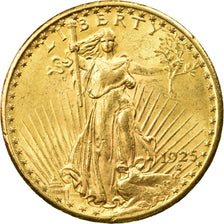 Moneda, Estados Unidos, Saint-Gaudens, $20, Double Eagle, 1925, U.S. Mint