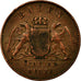 Munten, Duitse staten, BADEN, Friedrich I, Kreuzer, 1869, ZF+, Koper, KM:242