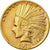 Moneta, USA, Indian Head, $10, Eagle, 1913, U.S. Mint, Philadelphia, EF(40-45)