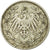 Munten, DUITSLAND - KEIZERRIJK, 1/2 Mark, 1911, Munich, ZF, Zilver, KM:17