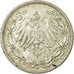 Munten, DUITSLAND - KEIZERRIJK, 1/2 Mark, 1913, Berlin, ZF+, Zilver, KM:17