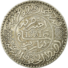 Moneta, Maroko, Yusuf, 1/4 Rial, 2-1/2 Dirhams, 1912, bi-Bariz, Paris