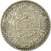 Coin, Morocco, Yusuf, 1/4 Rial, 2-1/2 Dirhams, 1912, bi-Bariz, Paris, AU(50-53)