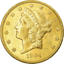 Münze, Vereinigte Staaten, Liberty Head, $20, Double Eagle, 1904, U.S. Mint