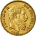 Münze, Belgien, Leopold II, 20 Francs, 20 Frank, 1870, SS+, Gold, KM:32