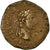 Moneda, Tiberius, As, Rome, Countermark, BC+, Cobre