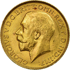 Moneda, Gran Bretaña, George V, Sovereign, 1925, SC, Oro, KM:820