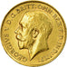 Moneda, Gran Bretaña, George V, 1/2 Sovereign, 1914, EBC, Oro, KM:819