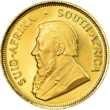 Moeda, África do Sul, 1/4 Krugerrand, 1980, MS(63), Dourado, KM:106