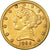 Moneta, Stati Uniti, Coronet Head, $5, Half Eagle, 1899, U.S. Mint, San