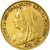 Moneda, Gran Bretaña, Victoria, 1/2 Sovereign, 1900, London, MBC, Oro, KM:784