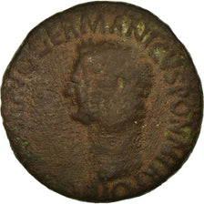 Moneda, Caligula, As, Rome, Countermark, BC+, Bronce, RIC:38