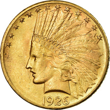 Munten, Verenigde Staten, Indian Head, $10, Eagle, 1926, Philadelphia, PR, Goud