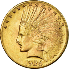 Moeda, Estados Unidos da América, Indian Head, $10, Eagle, 1926, Philadelphia