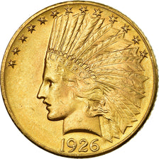 Moeda, Estados Unidos da América, Indian Head, $10, Eagle, 1926, Philadelphia