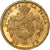 Coin, Belgium, Leopold II, 20 Francs, 20 Frank, 1870, Brussels, AU(55-58), Gold