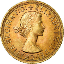 Moneta, Gran Bretagna, Elizabeth II, Sovereign, 1965, SPL+, Oro, KM:908