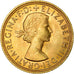 Moneda, Gran Bretaña, Elizabeth II, Sovereign, 1959, London, SC+, Oro, KM:908