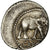 Moneda, Julius Caesar, Denarius, Traveling Mint, MBC, Plata, Cohen:49