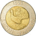 Moneta, Finlandia, 10 Markkaa, 1993, MB+, Bi-metallico, KM:77