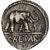 Monnaie, Julius Caesar, Denier, TTB, Argent, Crawford:443/1