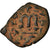 Münze, Constans II, Follis, 641-668 AD, Constantinople, S+, Kupfer, Sear:1001