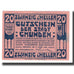 Banknot, Austria, Gmunden, 20 Heller, Bateau 3, 1920, 1920-03-31, UNC(65-70)