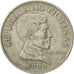 Moneda, Filipinas, Piso, 1989, BC+, Cobre - níquel, KM:243.1