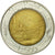 Münze, Italien, 500 Lire, 1989, Rome, S+, Bi-Metallic, KM:111