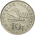 Coin, New Caledonia, 10 Francs, 1973, Paris, EF(40-45), Nickel, KM:11