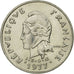 Coin, New Caledonia, 10 Francs, 1977, Paris, EF(40-45), Nickel, KM:11