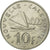 Coin, New Caledonia, 10 Francs, 1977, Paris, EF(40-45), Nickel, KM:11