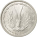 Coin, West African States, Franc, 1971, Paris, EF(40-45), Aluminum, KM:3.1