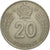 Monnaie, Hongrie, 20 Forint, 1983, Budapest, TB+, Copper-nickel, KM:630