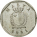 Coin, Malta, 5 Cents, 1991, British Royal Mint, VF(30-35), Copper-nickel, KM:95