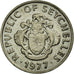 Coin, Seychelles, 25 Cents, 1977, British Royal Mint, VF(30-35), Copper-nickel
