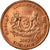 Moneta, Singapur, Cent, 2001, Singapore Mint, EF(40-45), Miedź platerowana
