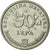 Moneda, Croacia, 50 Lipa, 2005, MBC, Níquel chapado en acero, KM:8