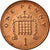 Coin, Great Britain, Elizabeth II, Penny, 2003, EF(40-45), Copper Plated Steel