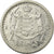 Moneta, Monaco, Louis II, 2 Francs, Undated (1943), Paris, VF(30-35), Aluminium